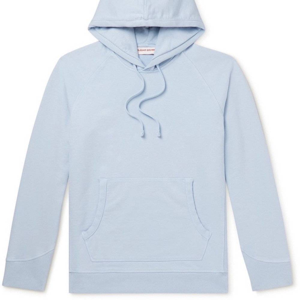 Orlebar Brown Sky Blue Hoodie